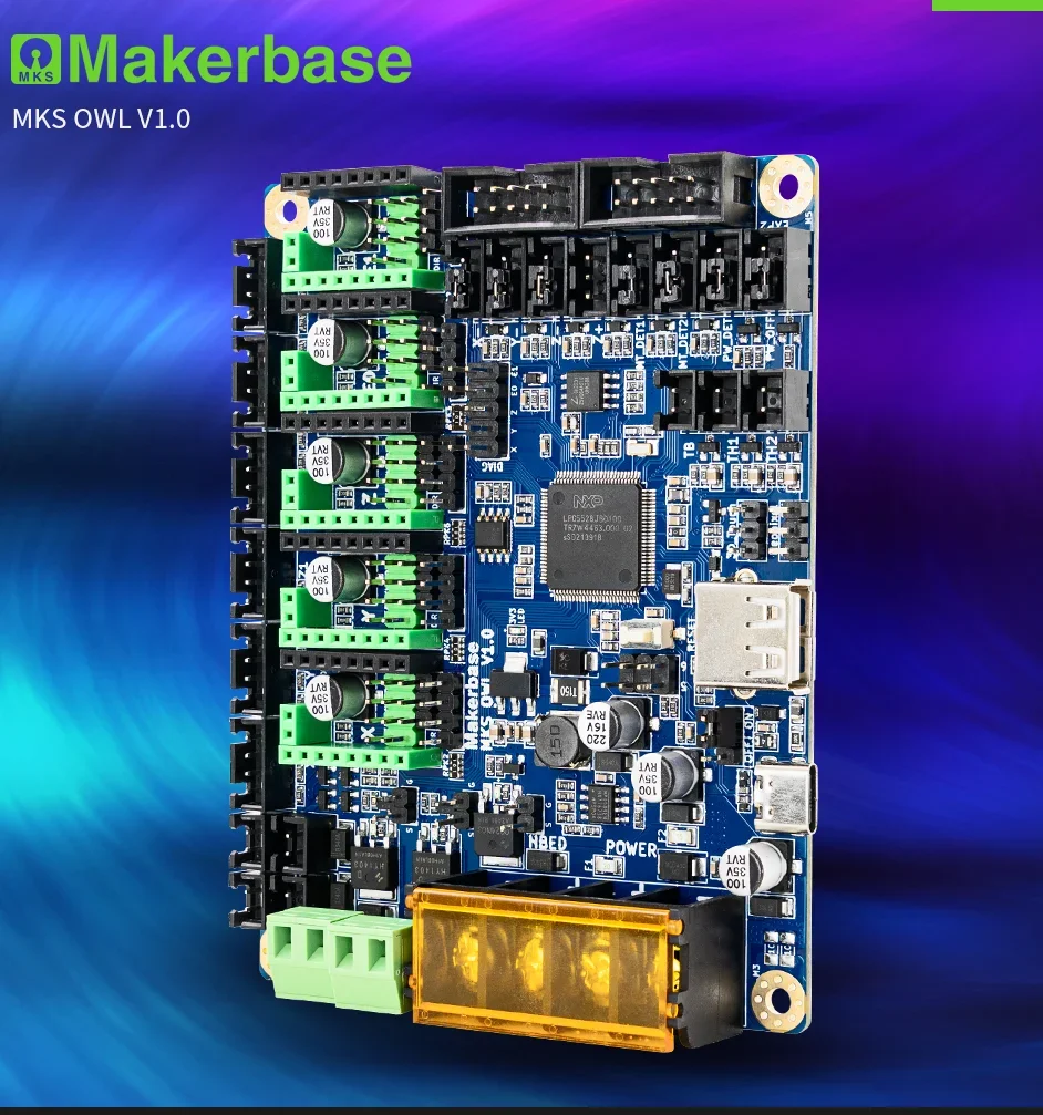 Makerbase MKS OWL ,  , 3D  ǰ, TS35 USB U ũ μ, 32 Ʈ, 150Mhz, LPC5528